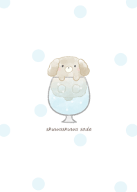 Toy poodle and Soda -Ramune-