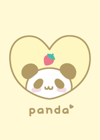 Panda Strawberry [Yellow]