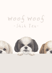 Woof Woof - Shih Tzu - BEIGE