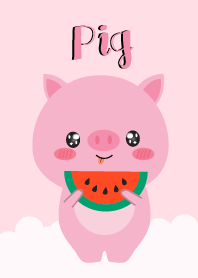 Simple Cute Pig