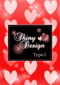 Shiny Design Type-I Red Heart