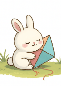 กระต่ายน้อยเล่นว่าว V.2