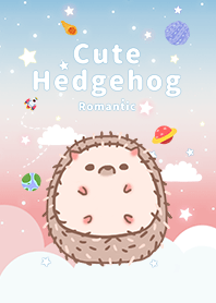 misty cat-Cute Hedgehog Galaxy romantic5
