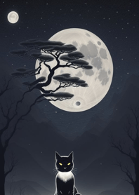 夜月の黒猫 r4vmW