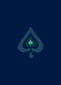 Spades of blue