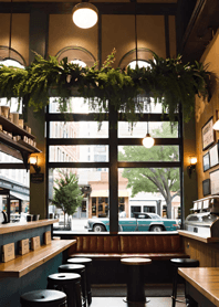 Cozy Coffee shop B0e7F2