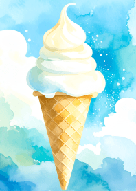 Delicious soft serve ice cream!