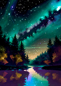 Calm night scene/918