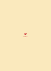 Simple theme: Heart (mini) 2 (J)