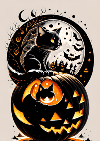 halloween cat a6d3bc