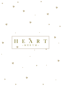 HEART BEIGE-SIMPLE MEKYM 13