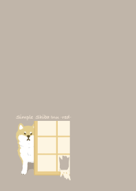 Simple Shiba Inu -red-