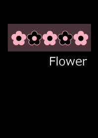 Simple flower and black 2