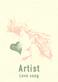 Artist love song Beige WHT