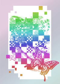 Japanese pattern butterfly