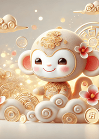 Wealth and Fortune (Monkey) 002