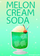 メロンクリームソーダ Line 着せかえ Line Store