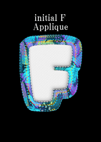 initial F Applique