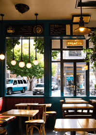 Cozy Coffee shop eD2743