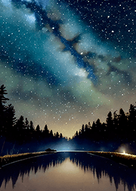 Calm night scene/126