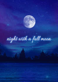 night with a full moon