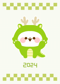 辰年にゃんこ
