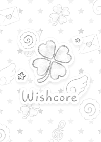 Hand Drawn Wishcore -  Gray 01