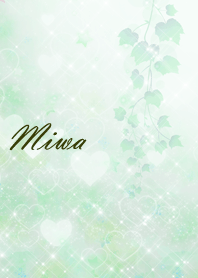 No.1001 Miwa Heart Beautiful Green