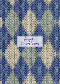 Argyle Embroidery 84
