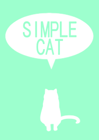 Theme of simple cat GREENver