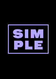 シンプル　ブラック　：38