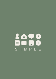 SIMPLE(beige green)V.583b