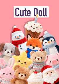 เหล่าตุ๊กตาน้อยน่ารัก (สีชมพู)