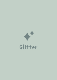 Glitter-Dullness Green