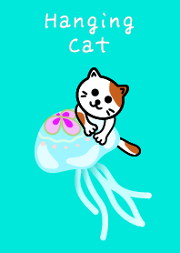 Hanging cat. -jellyfish-