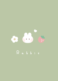 兔子和草莓 / pistachio