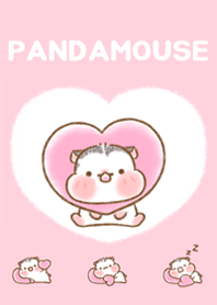Panda Mouse is full of love.
