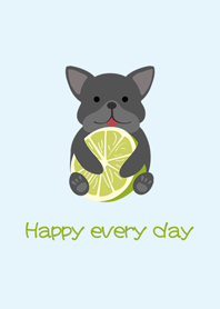 法國鬥牛犬-酸甜檸檬