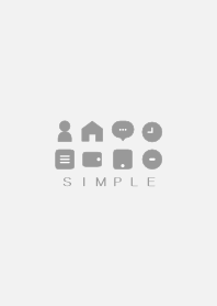 SIMPLE(white gray)V.523b