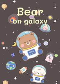 Bear on brown galaxy!