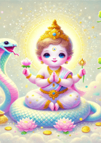 Lakshmi and Snake 012