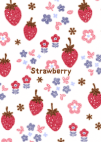 Strawberry and Flower -Theme-