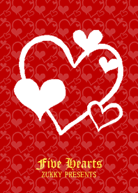 five hearts9