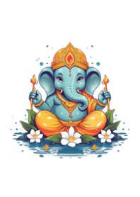 Ganesha helps with work, advancement