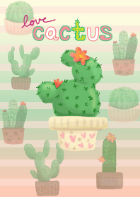 Colorful Day 9 (Love Cactus)