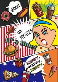 ファーストフード大好き