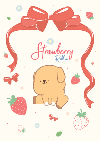Dog Lovely Strawberry