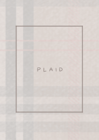 Plaid Standard 01  - pink beige (i)