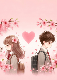 pink sakura blossom with you  JP29