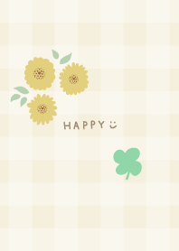 lucky clovers and flowers24 from Japan